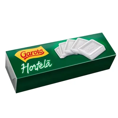 Bala Hortelã Garoto 17gr