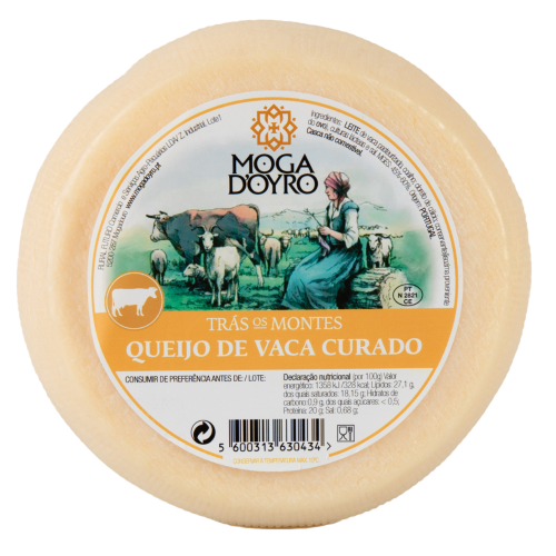 Queijo de Vaca Curado 360gr - Mogad'oyro