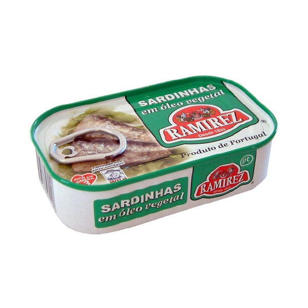 Sardinha em Óleo Vegetal 125gr - Ramirez