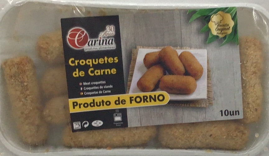 Croquetes de Carne Pronto ao Forno 10un - Carina