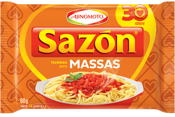 Tempero Para Masssas Sazón 60gr