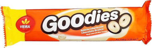 Bolacha Goodies Chocolate Branco 150g - Vieira