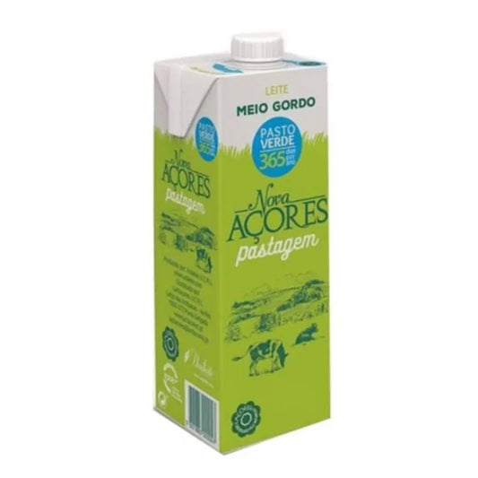 Leite Meio-Gordo 1Lt - Nova Acores