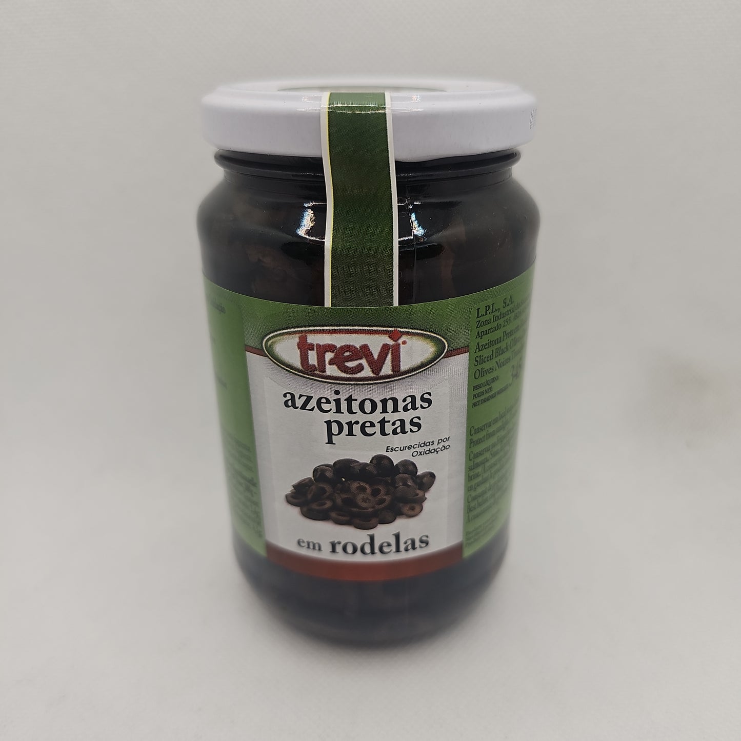 Azeitonas Pretas em Rodelas 345gr - Trevi