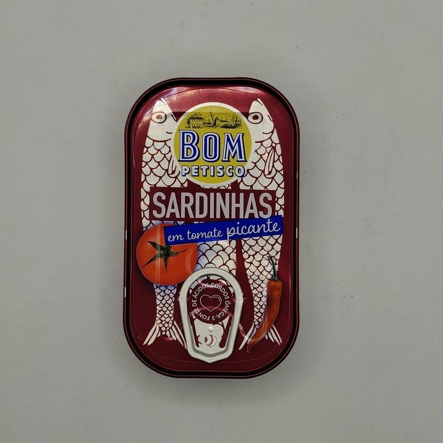 Sardinha Tomate Picante 120gr- Bom Petisco