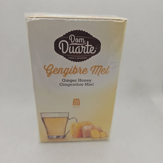 Chá Gengibre Mel 30g 20Un - Dom Duarte