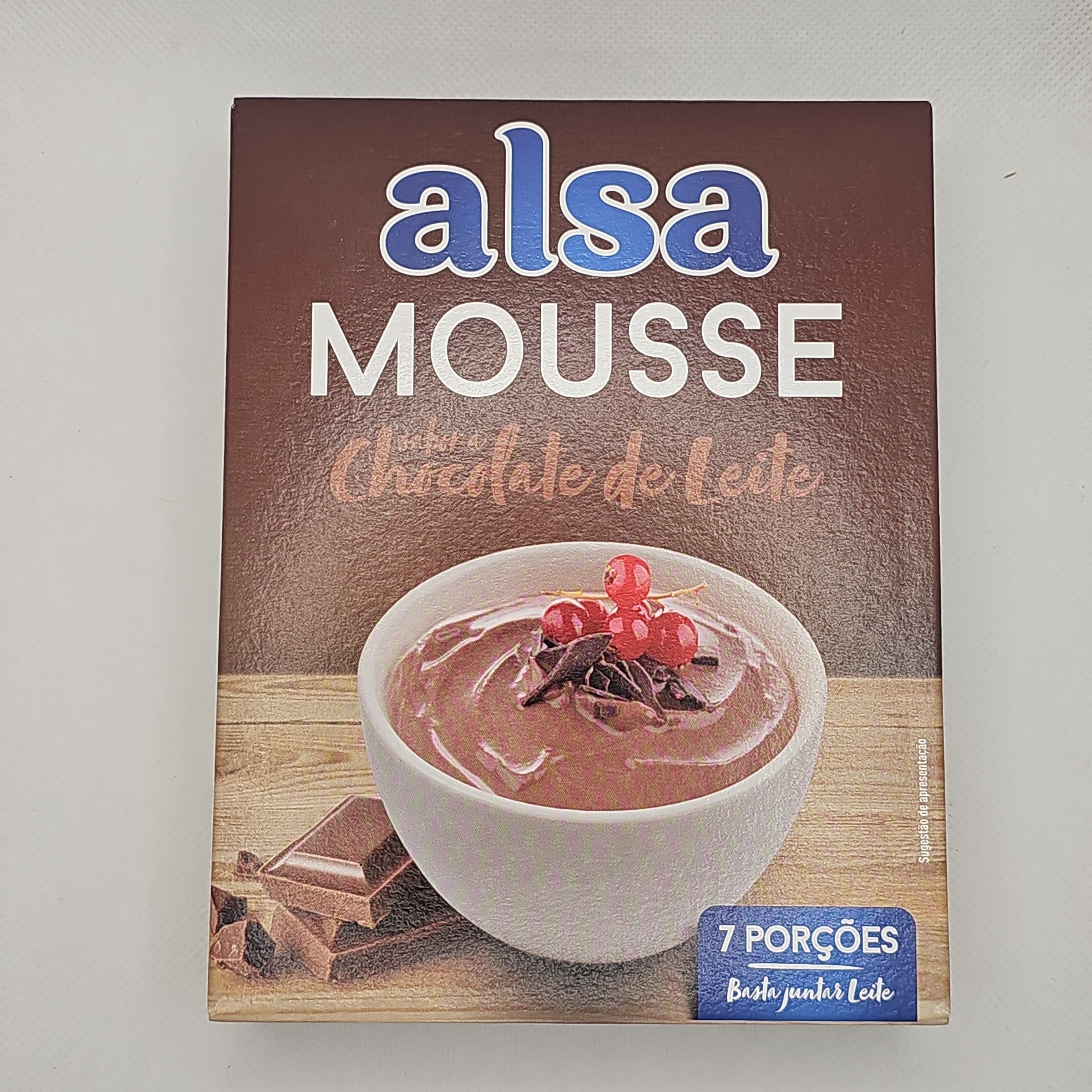 Mousse Sabor a Chocolate 132g - Alsa – SILVAS - A Nossa Loja