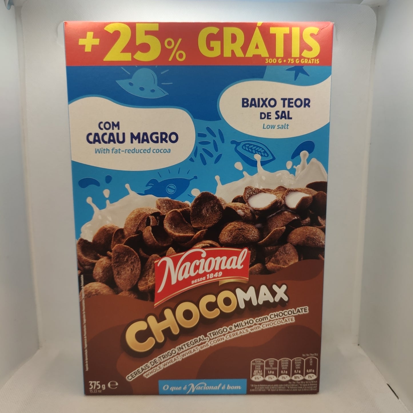 Chocomax  375gr- Nacional