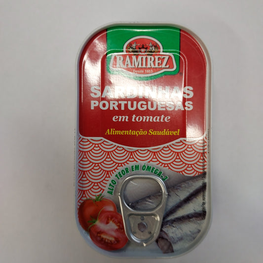 Sardinhas Portuguesas em tomate 125gr - Ramirez