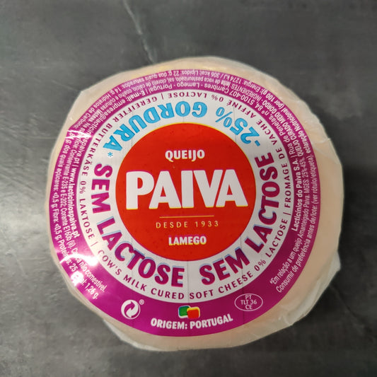 Queijo sem Lactose 500gr - Paiva