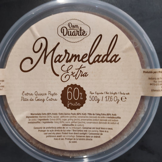 Marmelada Extra 60% Fruta 500g -Dom Duarte