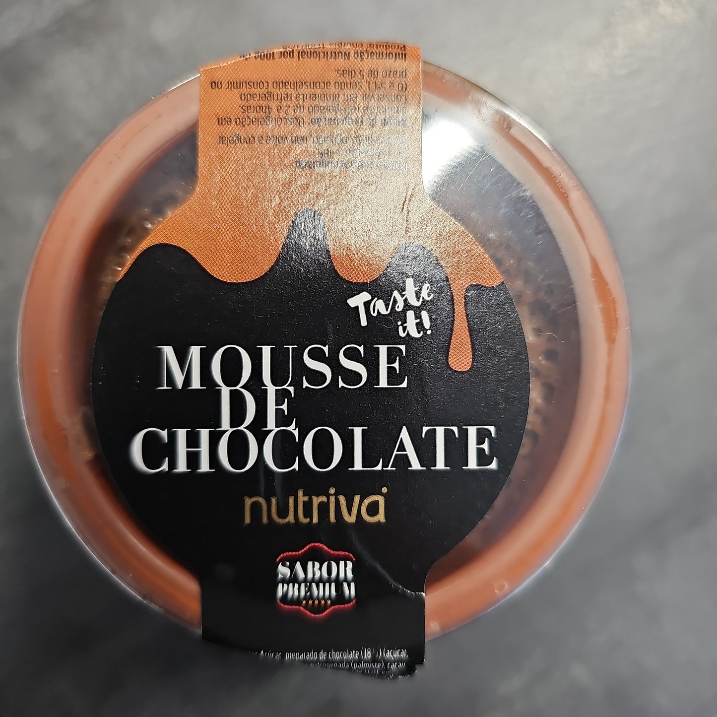 Mousse Chocolate - Taça Barro