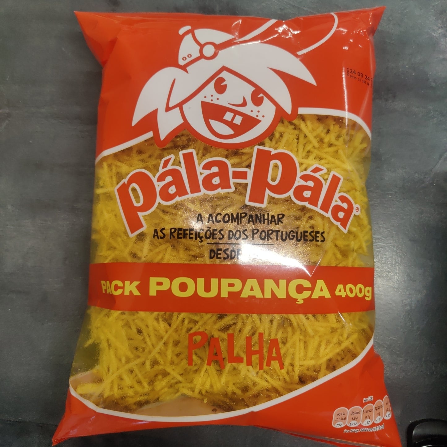 Pala Pala Palhinha 400gr