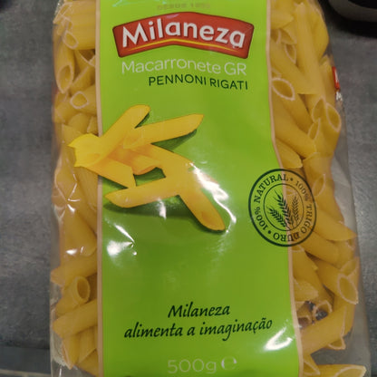 Massa Macarronete Gr 500g - Milaneza