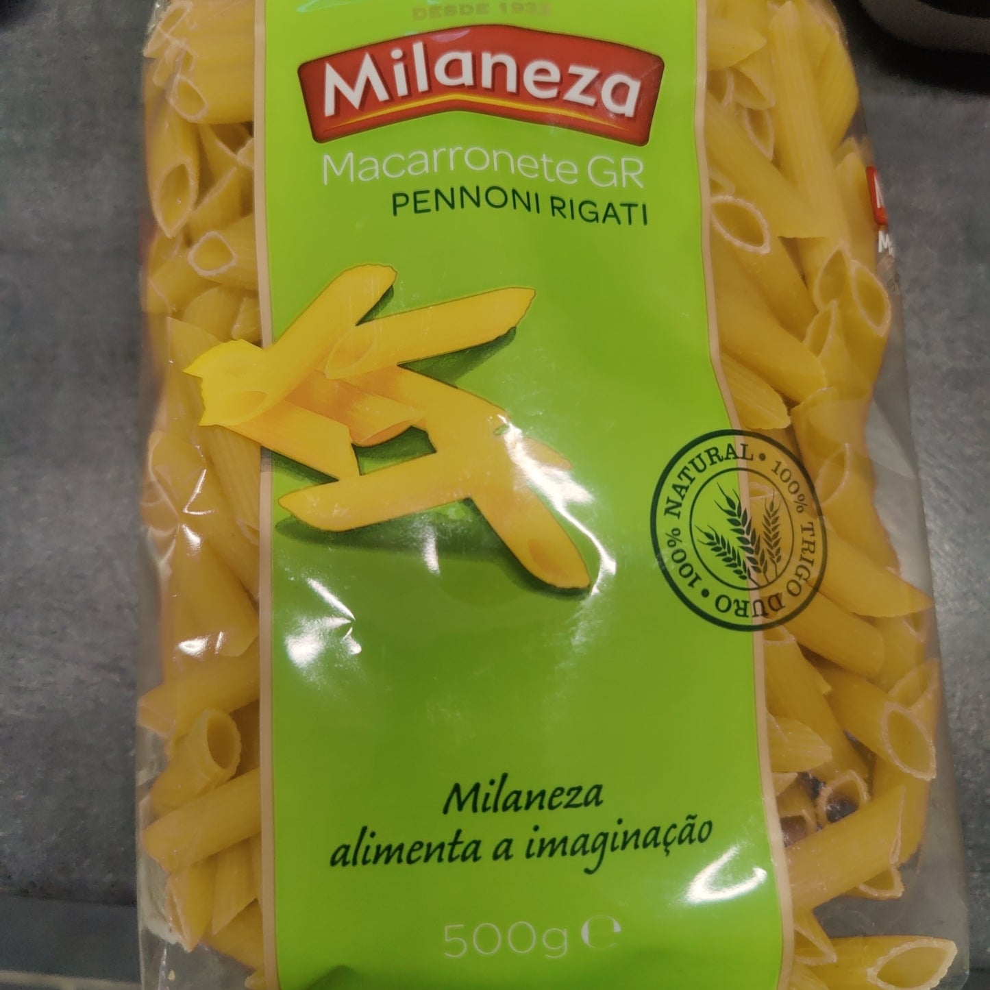 Massa Macarronete Gr 500g - Milaneza