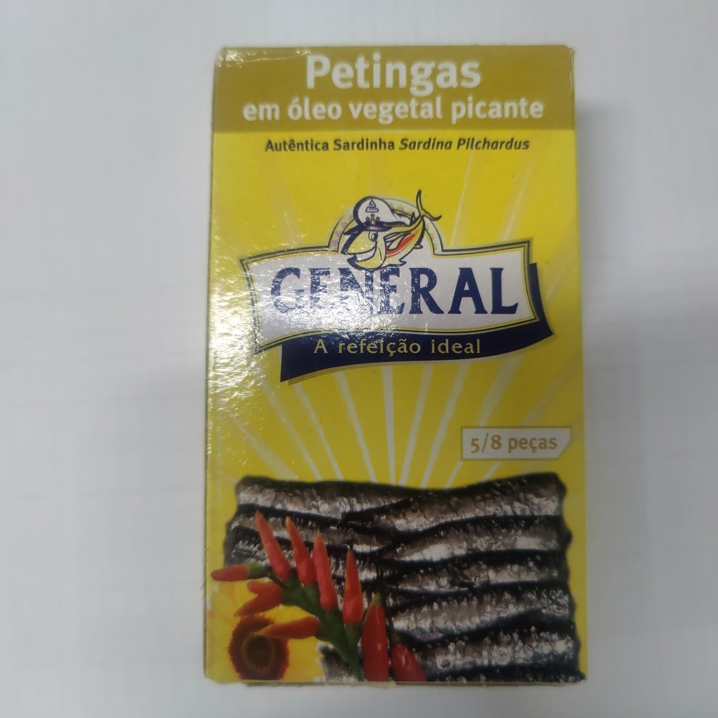 Petingas em Óleo Vegetal Picante 90gr- General