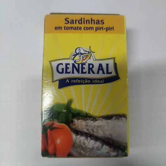 Sardinhas em Tomate com Piri Piri 125gr- General