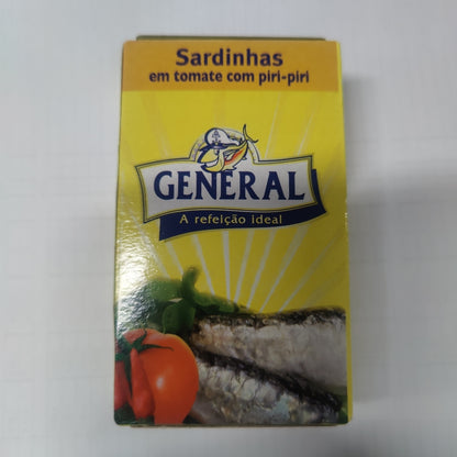 Sardinhas em Tomate com Piri Piri 125gr- General