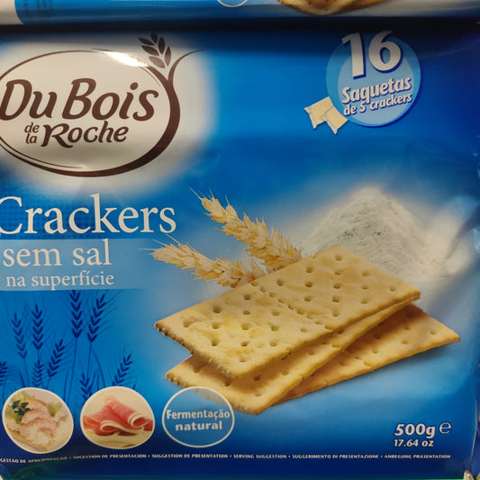 Biscoito Crackers Sem Sal 500gr
