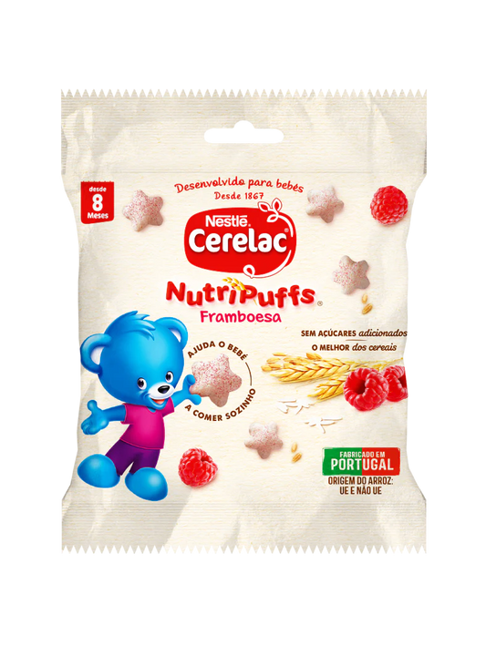 Cerelac Nutripuffs Framboesa 7g - Nestlé
