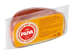 QueijoBarrado com Pimentao Metades 250gr - Paiva