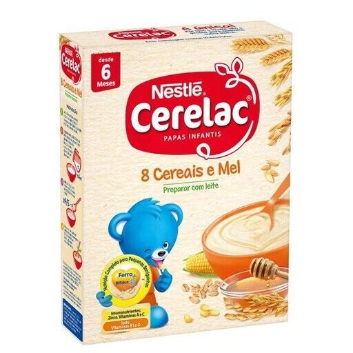 Cerelac 8 Cereais e Mel 250gr - Nestlé