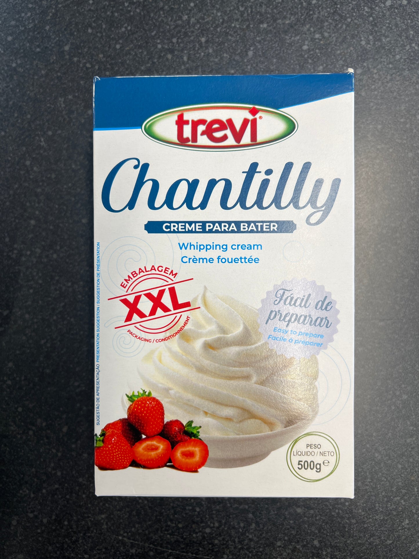 Preperado Creme  Chantilly XXL 500g - Trevi
