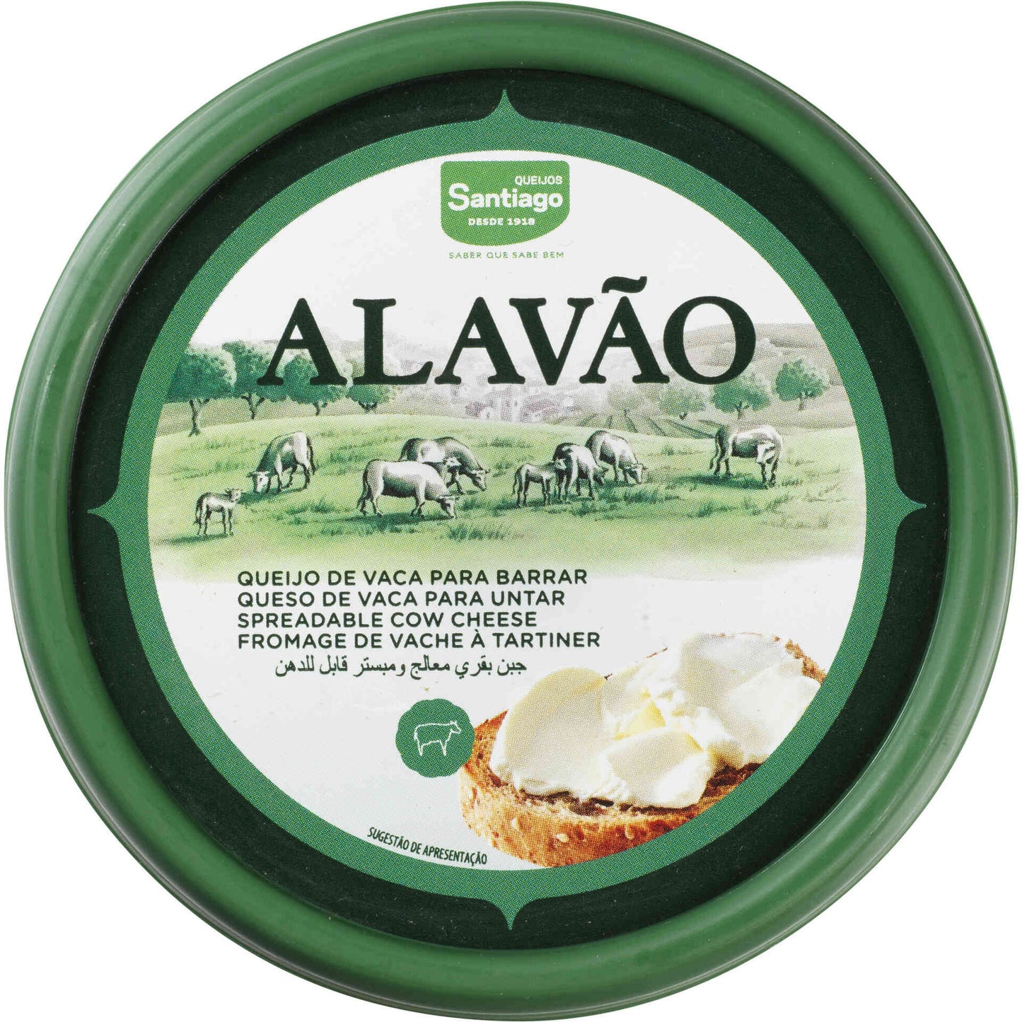 Queijo de Vaca para Barrar Alavão 125g