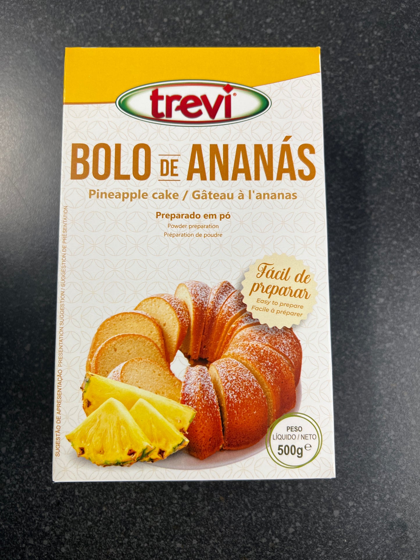 Preperado Bolo Ananas 500g - Trevi