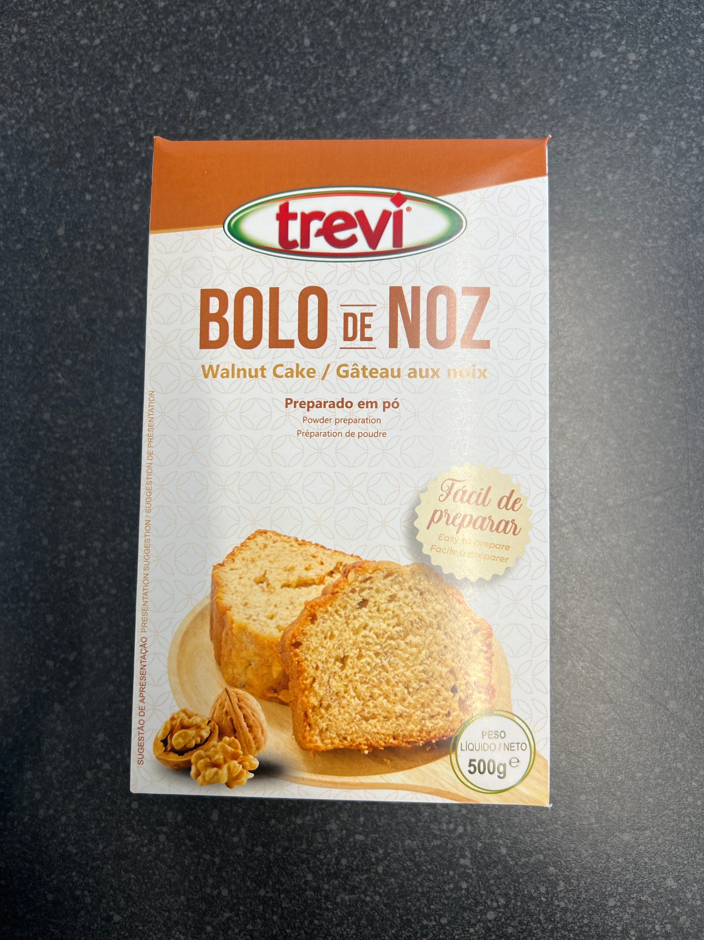 Preparado  Bolo Noz 500g - Trevi