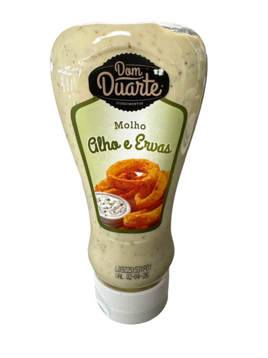 Molho de alho e Ervas  250ml - Dom Duarte