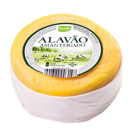 Queijo Alavao Amanteigado 400gr - Santiago