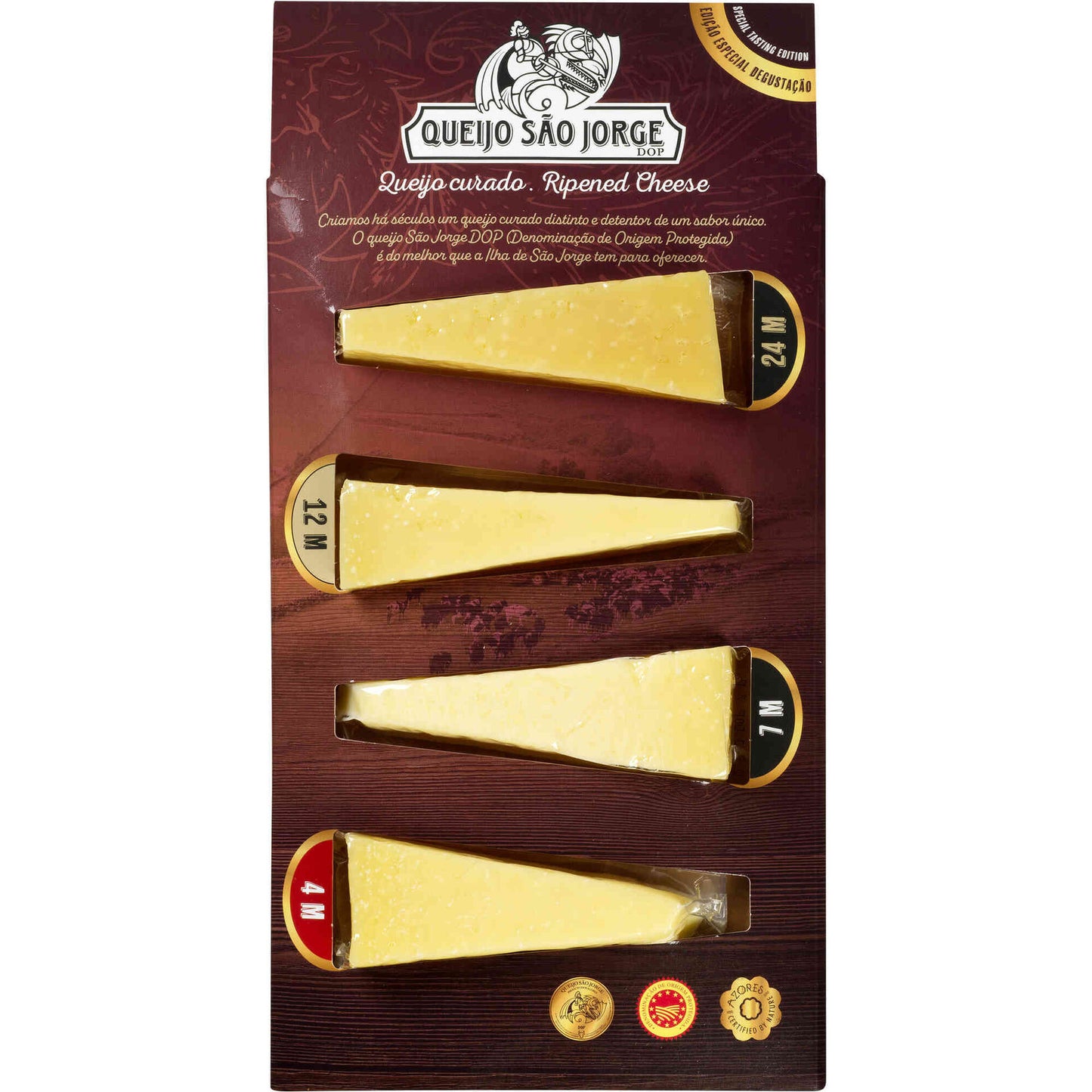 Queijo São Jorge DOP Tabua 4 Curas 240gr