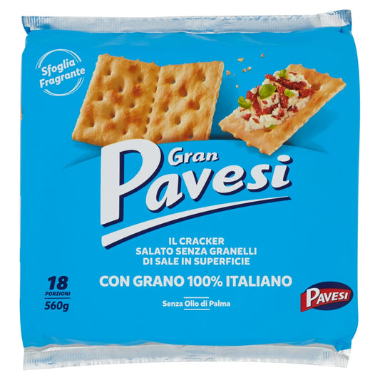Crackers Sem Sal 560g - Gran Pavesi