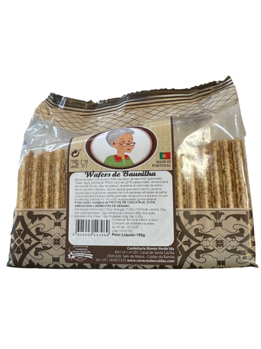Bolacha Wafer de Baunilha 160gr - Avó Elvira