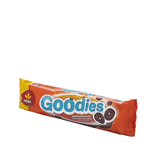 Bolacha Goodies Chocolate Leite 150g - Vieira