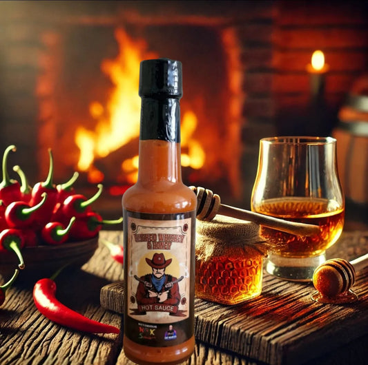 Smoked Whiskey & Honey Hot Sauce 2🔥 150ml - noksauce