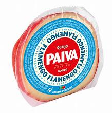 Queijo Flamengo Meio Bola 600gr - Paiva