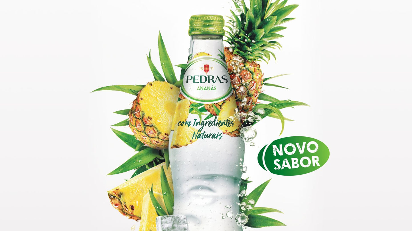 Água Com Gás Pedras Salgadas de Ananás  4x25cl