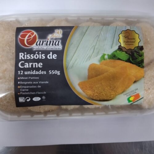 Rissóis de Carne Especial 550gr- 12Un Carina