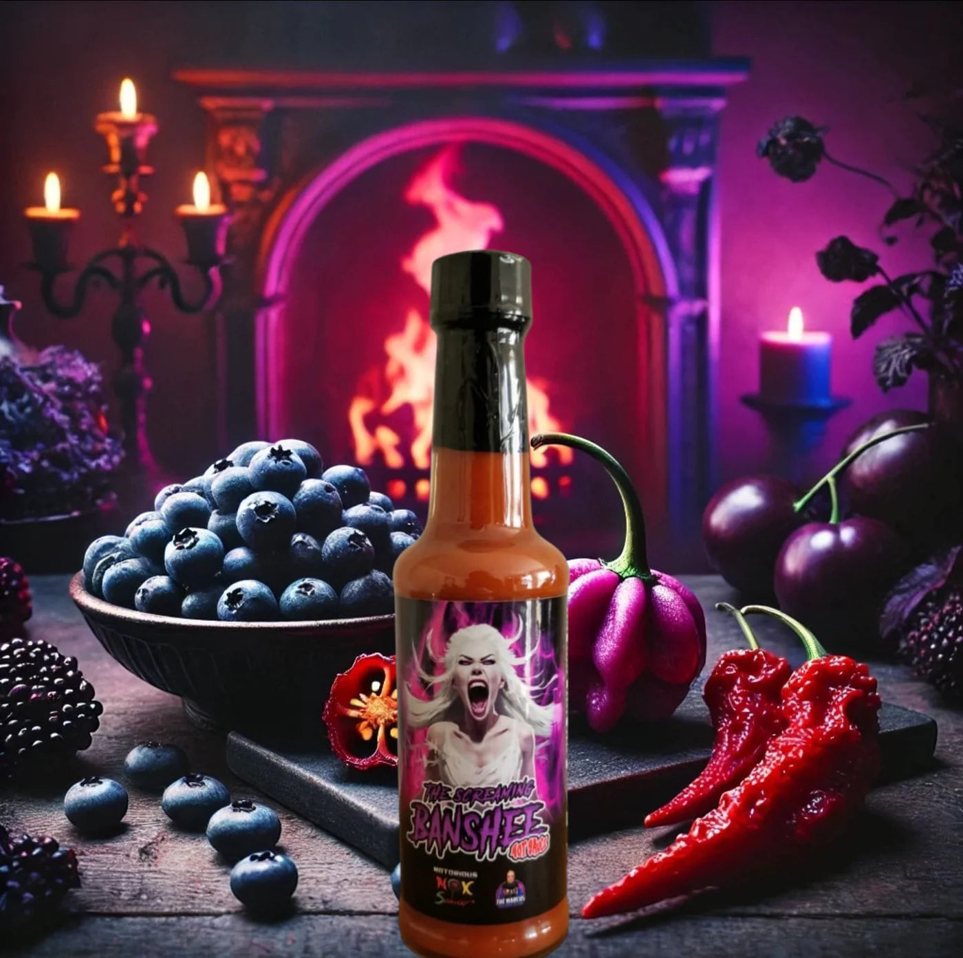 The Screaming Banshee Hot Sauce 5🔥 150ml - noksauce