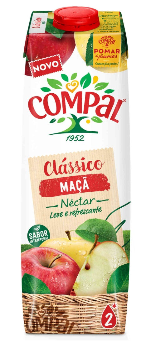 Compal Classico Maçã 1L