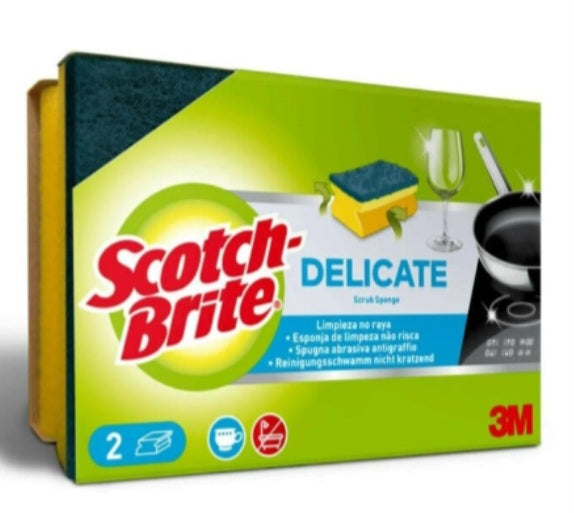 Esfregão Delicate Scotch-Brite 2un