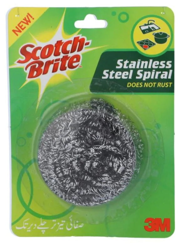 Esfregão stainless steel Scotch-Brite 1un