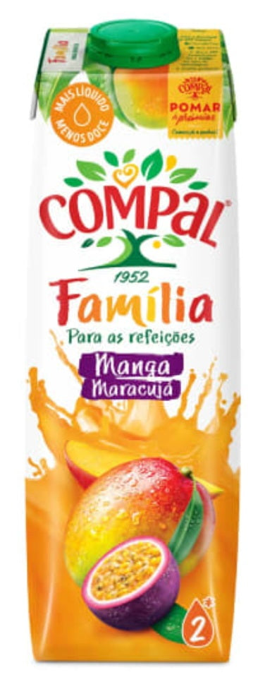 Compal Familia Manga Maracujá 1Lt