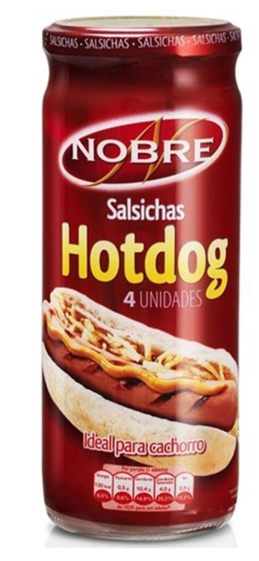 Salsichas Hotdog Originais 4 un - Nobre