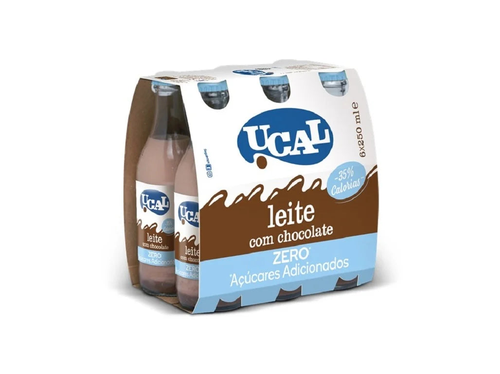 Leite Chocolate 0% (6x25cl) - Ucal