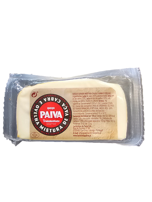 Queijo Mistura Cabra/Ovelha/Vaca Metades 250gr - Paiva