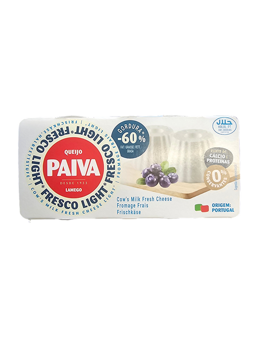Queijo Fresco Light 2x62.5gr - Paiva