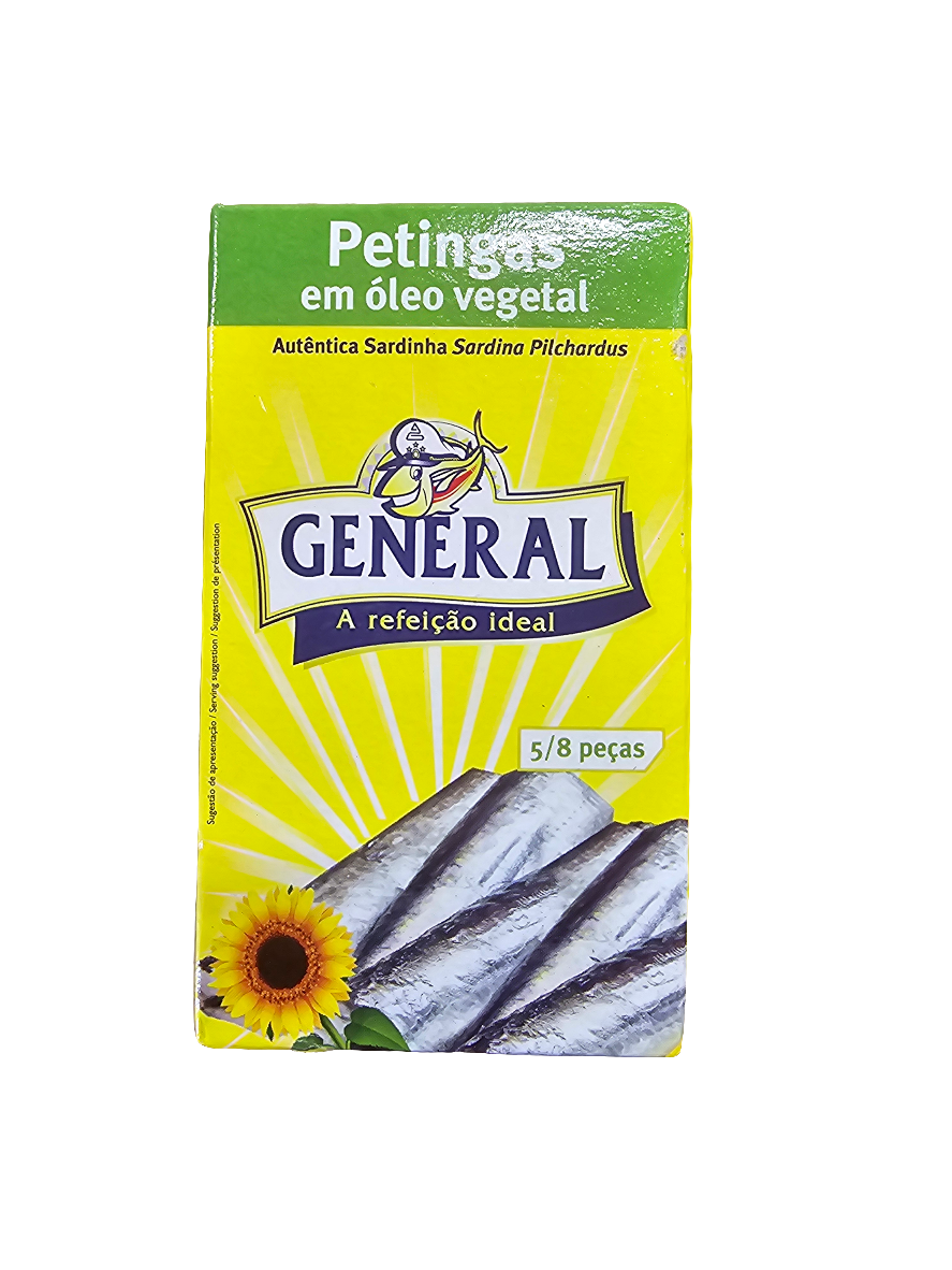 Petingas em Oleo Vegetal 90gr- General